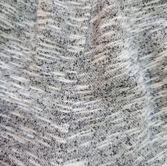 Adidas Women’s Jogger Sweatpants Small Gray Heather Neon Green Zip Pockets - Picture 12 of 12